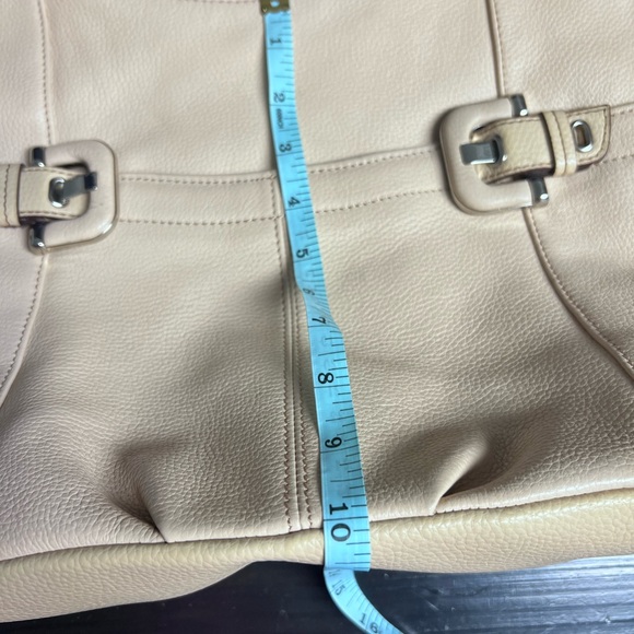 Tignanello Beige Leather Hobo Bag - Picture 7 of 10